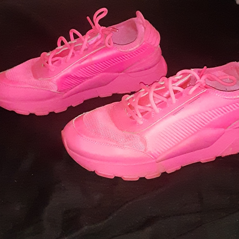 Pink Puma R-System Shoes